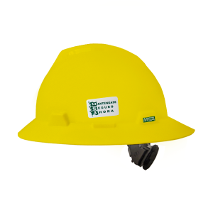 Casco Ala Ancha con Suspensión Fas-Trac MSA Amarillo (pieza)