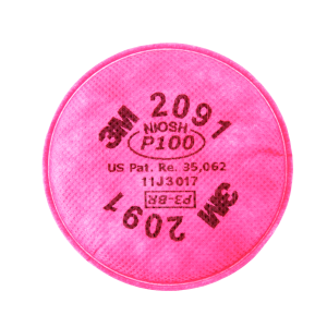 Filtro 3M 2091 para Partículas P100 (par)