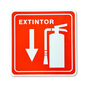 Señalamiento Extintor 20 x 20 cm (pieza)