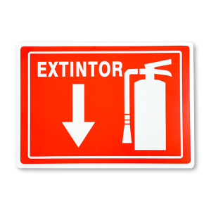 Señalamiento Extintor 25 x 35 cm (pieza)